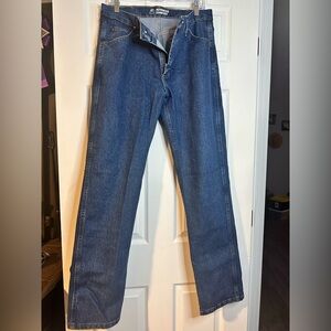 Wrangler Men's Straight Blue Jeans